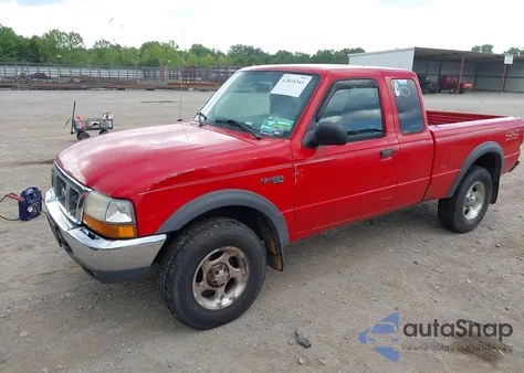 2000 Ford Ranger Xlt z USA, uszkodzony, nr VIN 1FTZR15X3YTA37840
